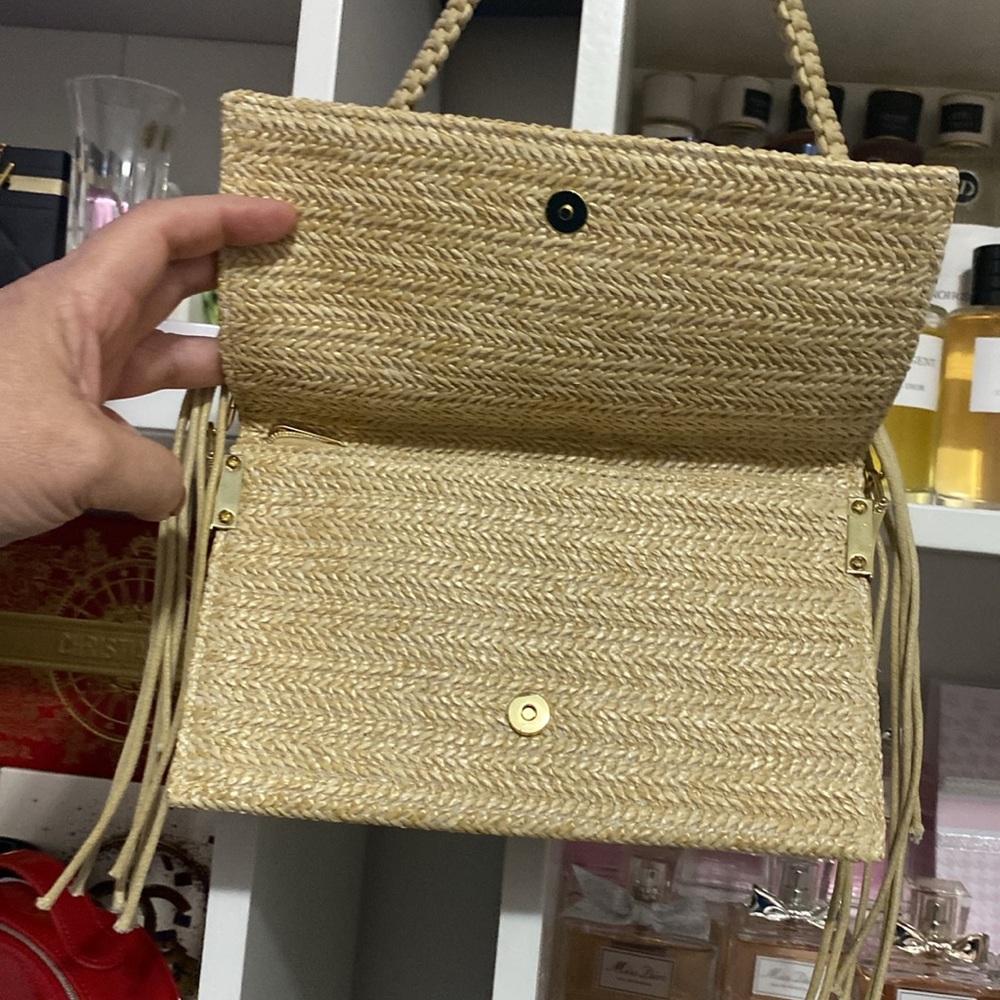 Dior Raffia Pouch - Picture 7 of 8